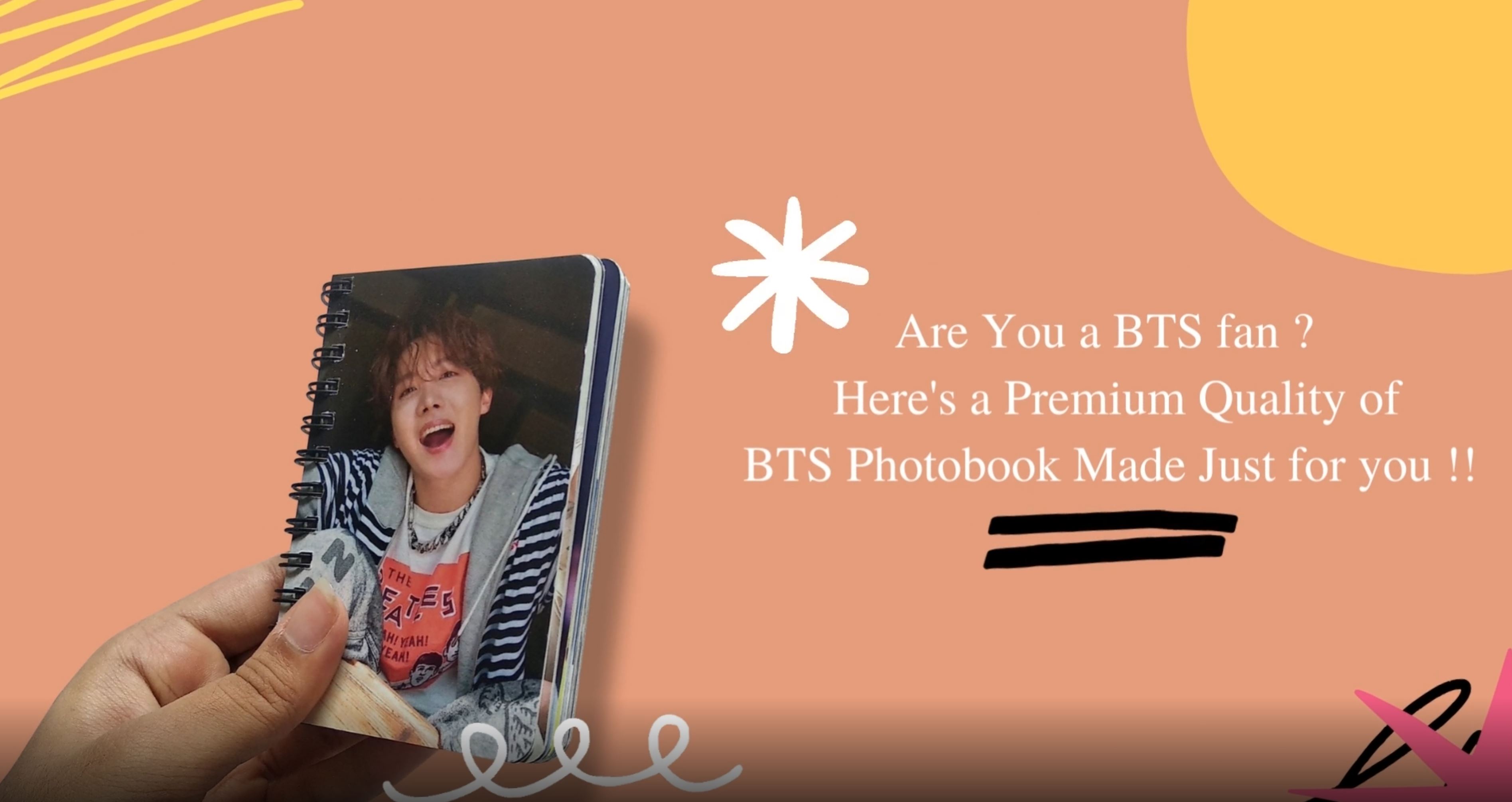 NS Trading Bts Photobook Filer Type Wire Bounded (Pack Of 1) 32